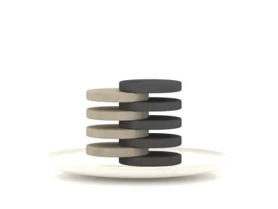 Decorative Tabletop Vase 3D model