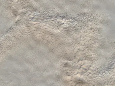 White Sand Dunes Northern Africa Free 3D model