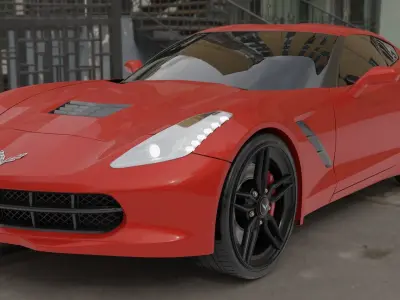 Chevrolet Corvette  3D model