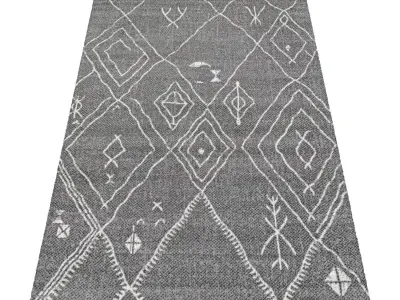 Rug Set 1366 3D model