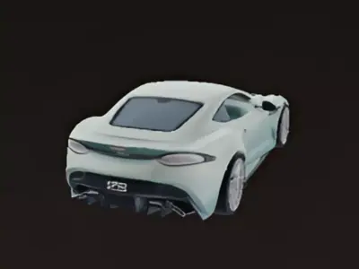Aston Martin DBS Superleggera 3D model
