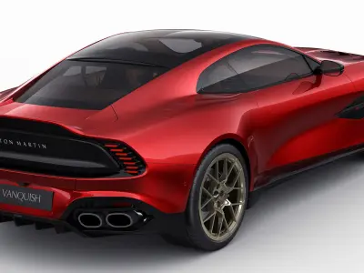 Aston Martin Vanquish 2025 3D model