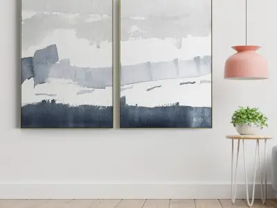 Photo Frame 132 Low-poly 3D model