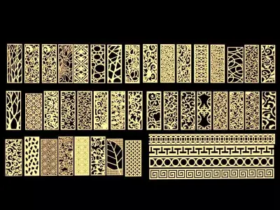 Decorative Panel Element 3D model