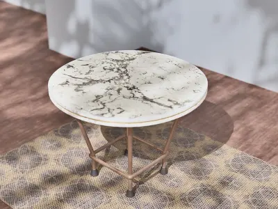 Round Table  3D model purchase
