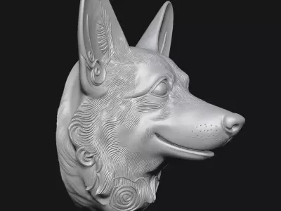 Corgi 3D print model