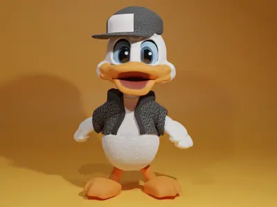 Sweet duck  3D model