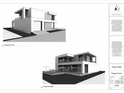 House 1630 Revit 2025 3D model