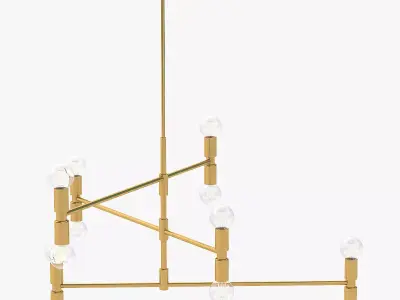 Dot Atomium Pendant by Lambert and Fils 3D model