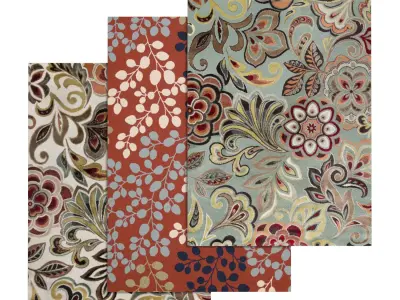 Rug Set 676 3D model