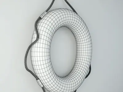 S s l e Hurwitz Alemeda Calif Life Perserver 3D model