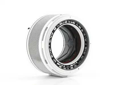 Futuristic Industrial Component Model Pack Low-poly 3D model