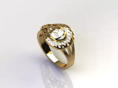 Fancy Womens Rings Plain Rings Ready STL 3DM Models Rings 3D print model purchase