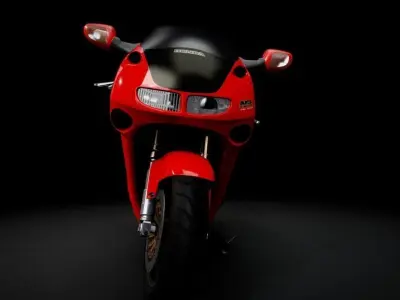 Honda nr750-1994 3D model