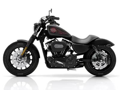 Harley Davidson Iron 883 3D model