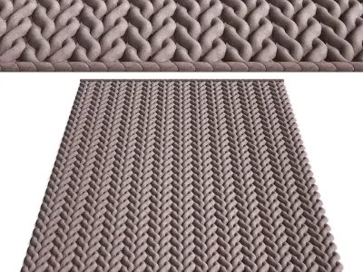 Carpet rug 3D model