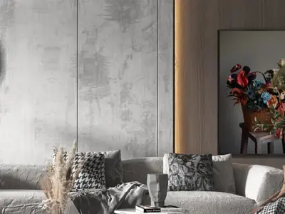 Room Style Modern Living Luxury 3D model