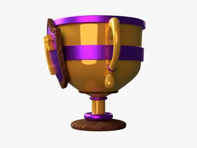 First Trophy 3D model