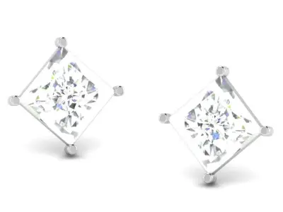 Soliraire Women Earring 3D print model