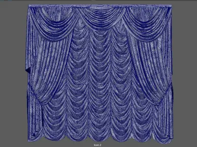 CURTAINS 2 curtain 3D model