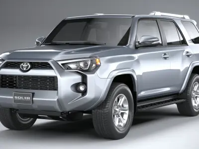 Toyota 4Runner Base 2020 3D model