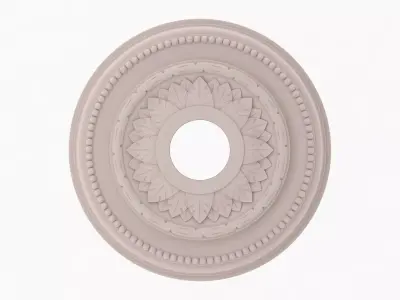 Classic Ceiling Medallion 26  3D model