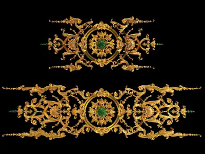 Decorative Ornamental 51 3D model