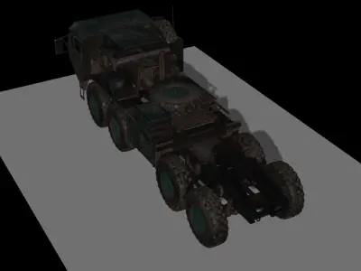 Hemtt m983 kamaz 3D model