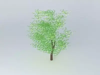 Tree corporate university Free 3D model