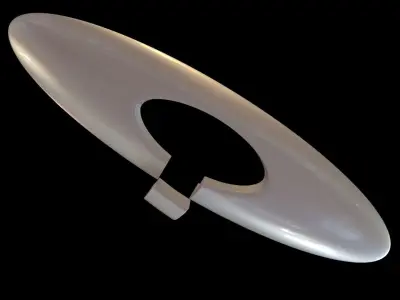 reception marble 3D model