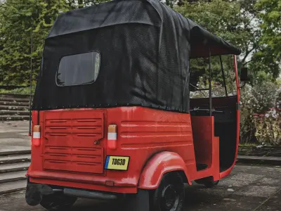 Tuk Tuk Rickshaw   3D model