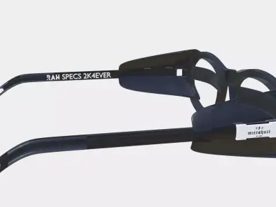 Sports Transparent Glasses 3D model