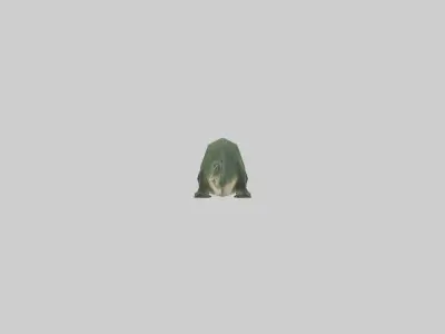 Crocodile Scales Model Low-poly 3D model