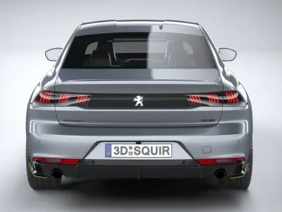 Peugeot 508 PSE 2021 3D model