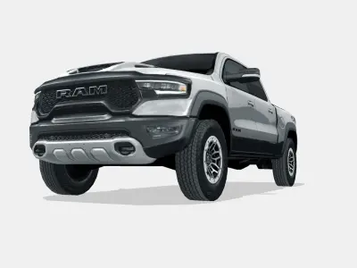 RAM 1500 TRX 2021 Low-poly 3D model
