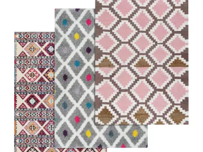 Rug Set 1626 3D model