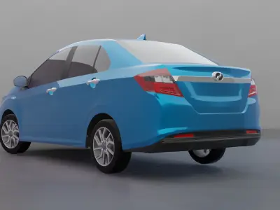 Perodua Bezza D63D 2016 3D model