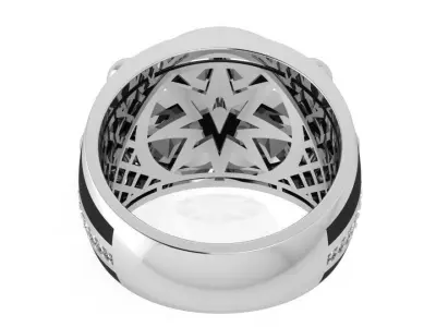 Star Ring 3491 3D print model