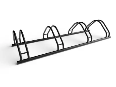 Bike Rack M04 Low-poly 3D model