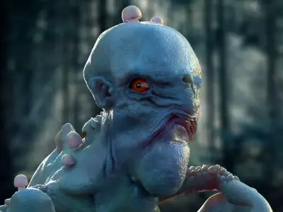 Woods Ogre tall 3D model