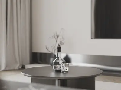 Interior Scene 3 - 3d Model - Lighting 3D model 3D model