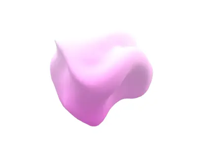 Abstract Shape v16 004 Low-poly 3D model