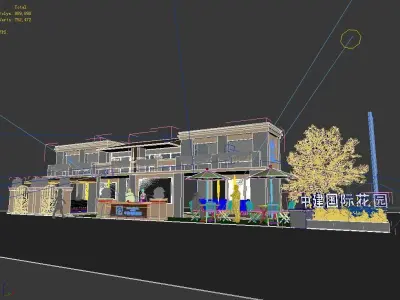Exhibition - Area - 24X6-3DMAX2009-013 3D model