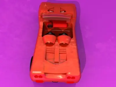 K1 Sports Car 3D model