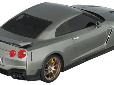 Nissan GT-R 2024 3D model