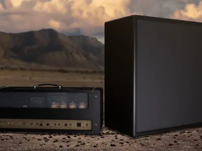 Friedman BE-100 Amp 3D model