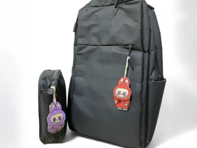 Hanging labubu keychain 3D print model