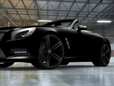  Mercedes-Benz SL-Class 3D model