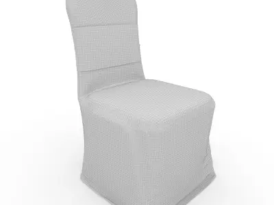 Banquet Chair 48 3D model purchase