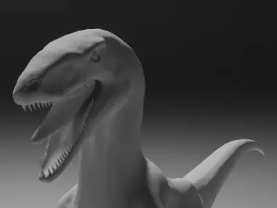 raptor dinosaur 3D model